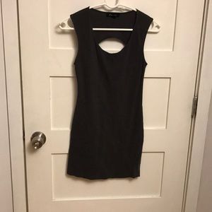 Basic Grey Maxi Dress